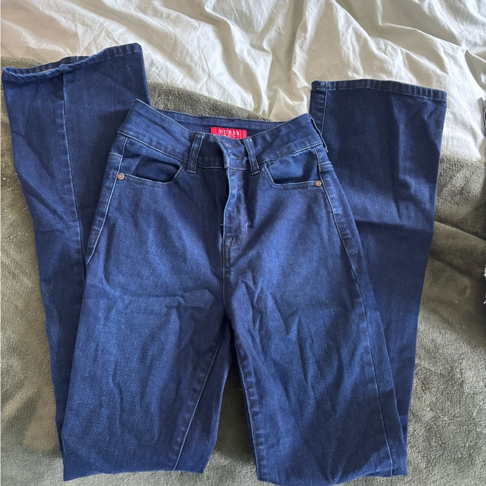 Guess Dark Blue Bootcut Jeans